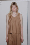 BASERANGE Skirt Top TOAP-WS-000 Bath Brown